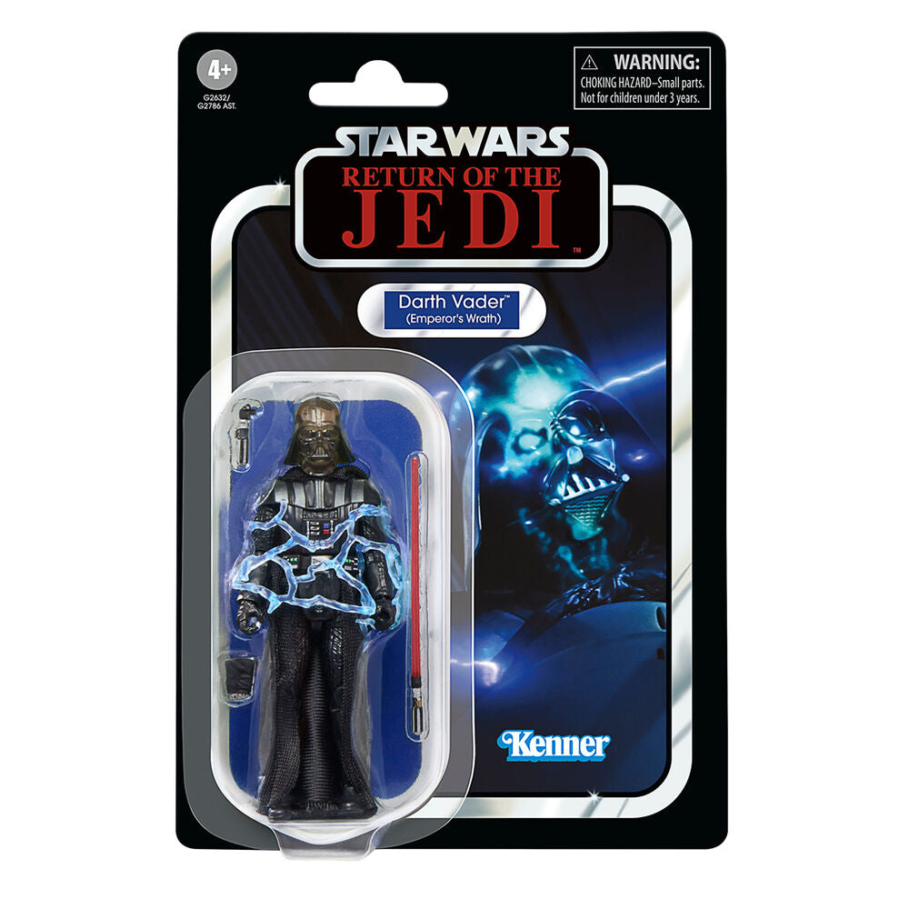 Figura Darth Vader Emperor Wrath Return Of The Jedi Star Wars 9,5 cm