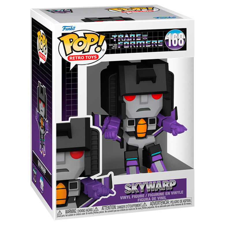 Funko pop retro toys: transformers s6 sky warp w - chase thundercracker