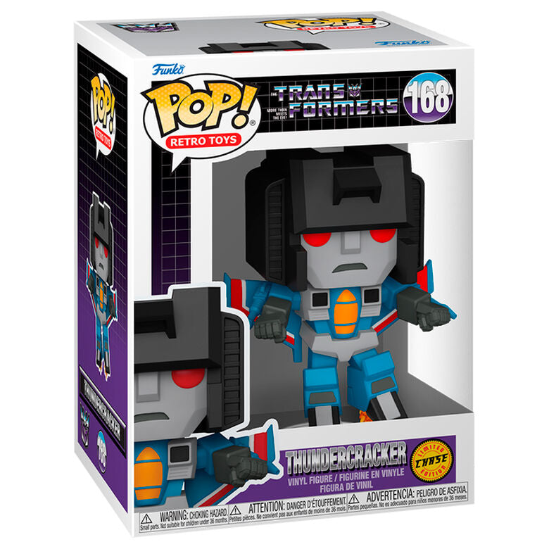Funko pop retro toys: transformers s6 sky warp w - chase thundercracker