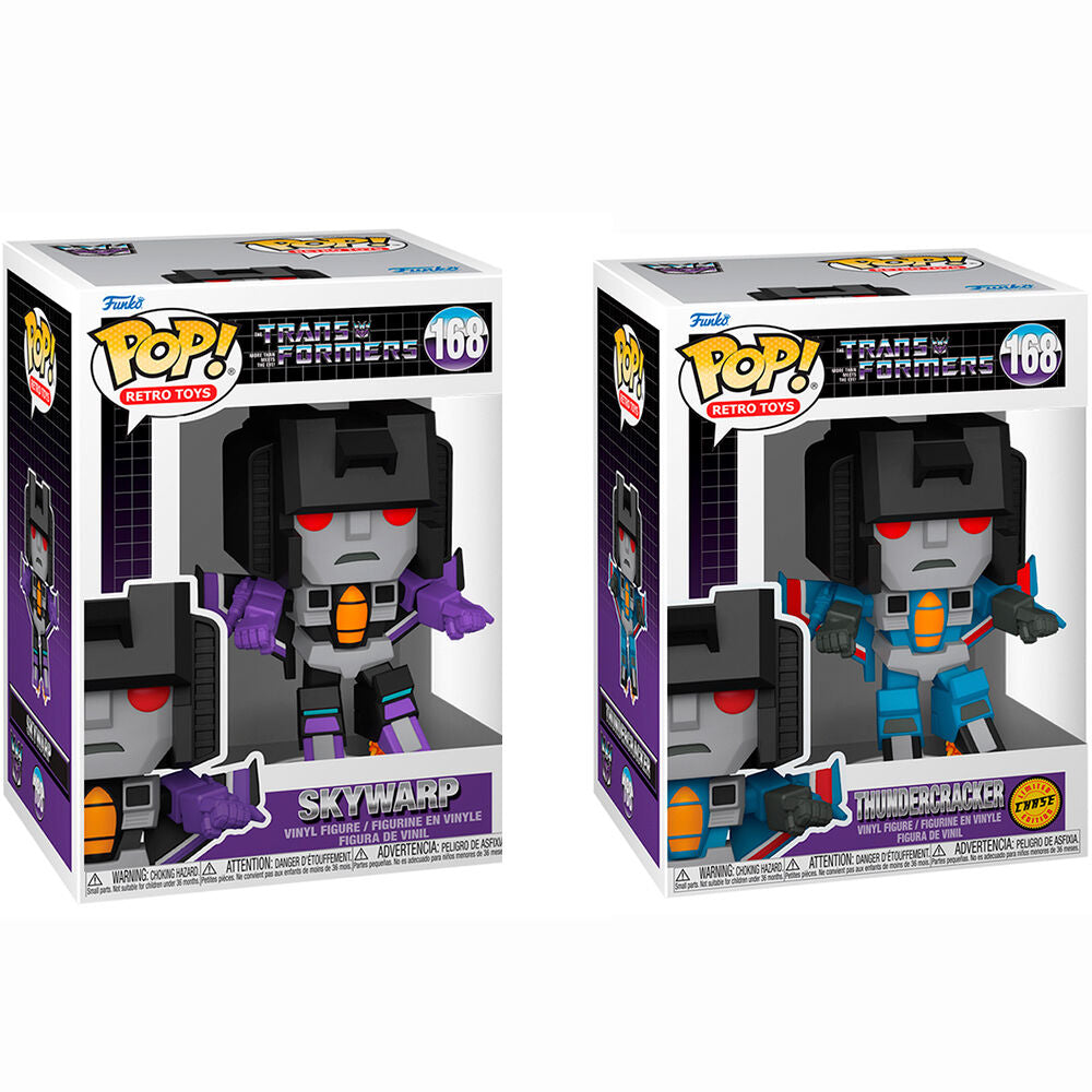 Funko pop retro toys: transformers s6 sky warp w - chase thundercracker