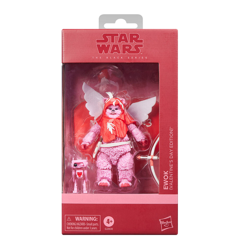 Star Wars Black Series Figura Ewok (Valentine’s Day Edition) 15 cm