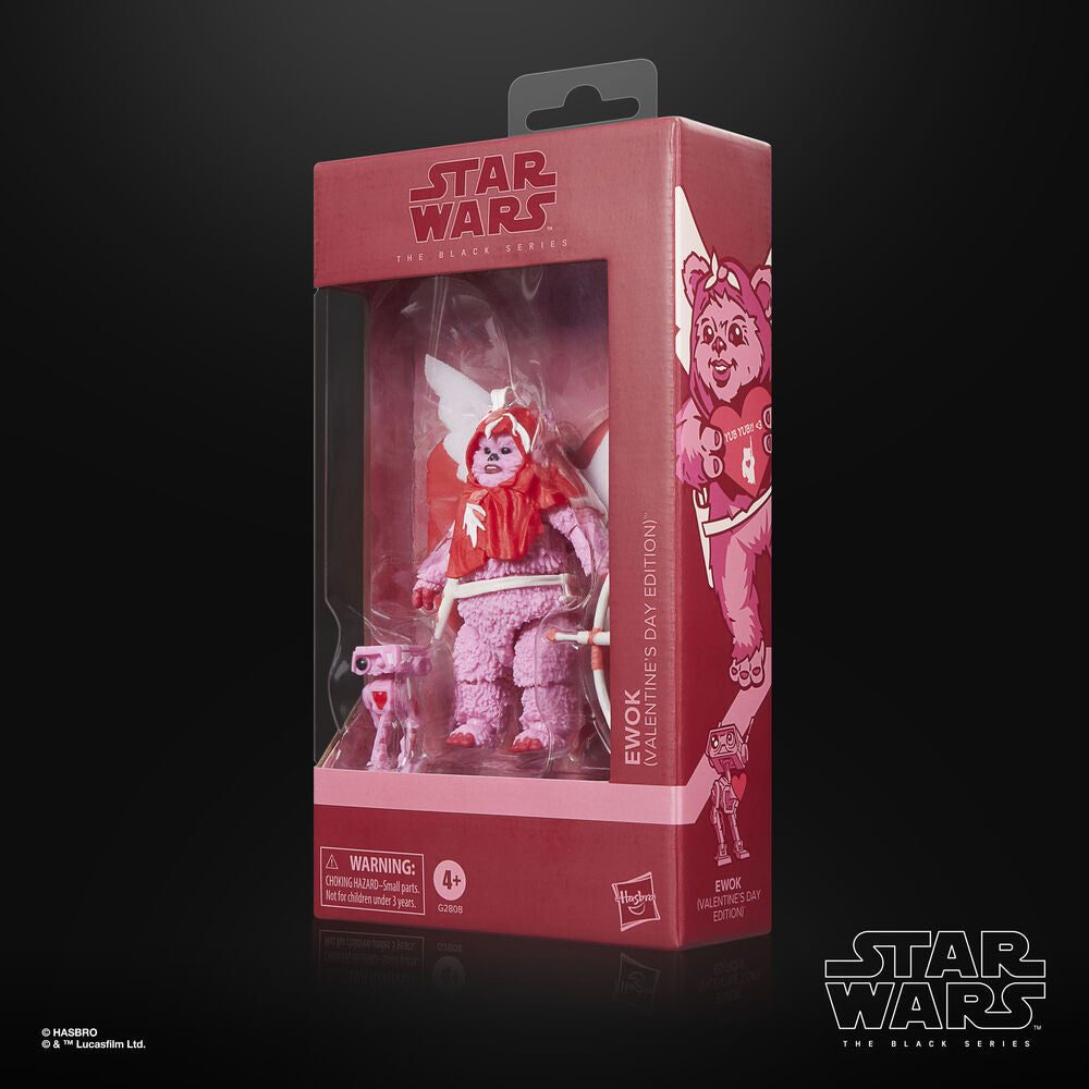 Star Wars Black Series Figura Ewok (Valentine’s Day Edition) 15 cm