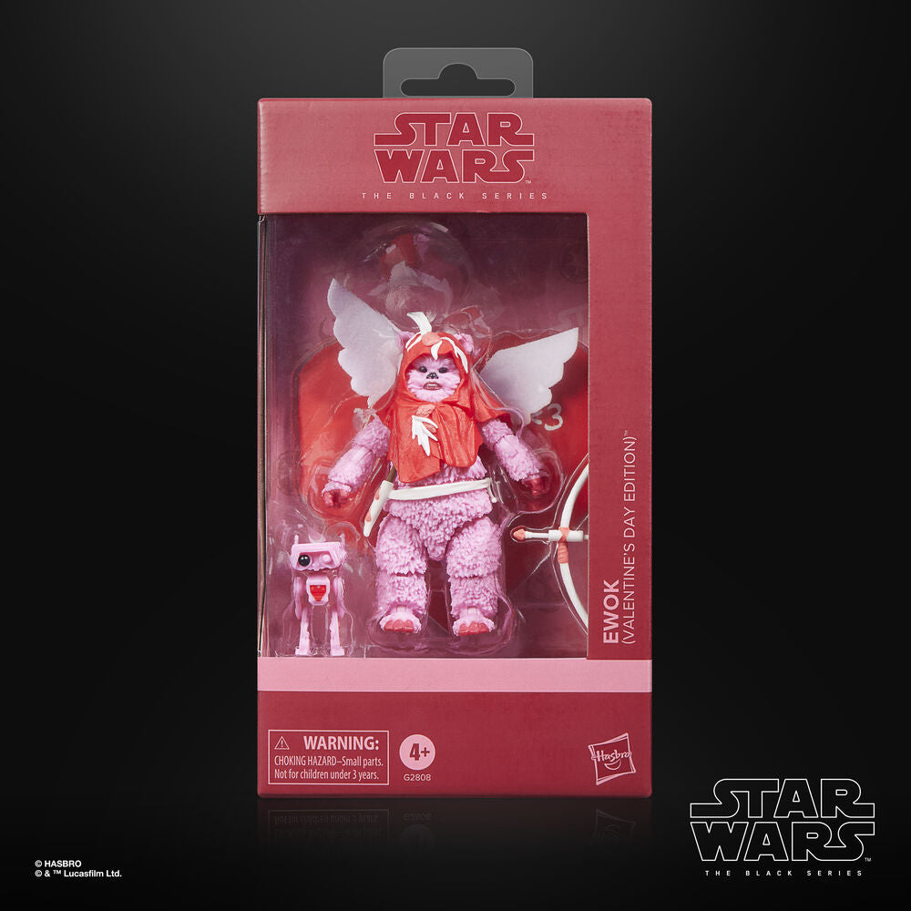 Star Wars Black Series Figura Ewok (Valentine’s Day Edition) 15 cm