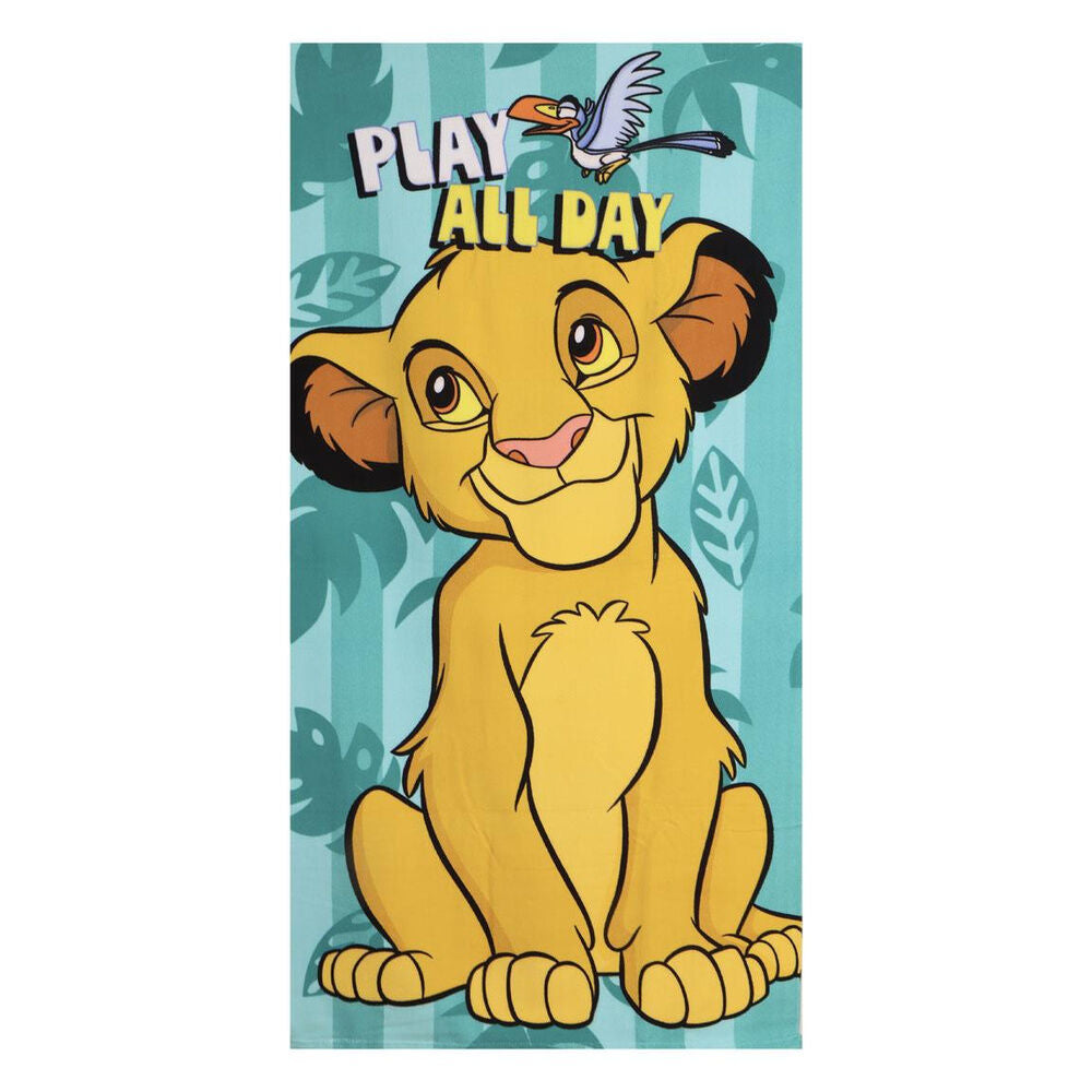 Toalla El Rey Leon Disney microfibra Frikytopia