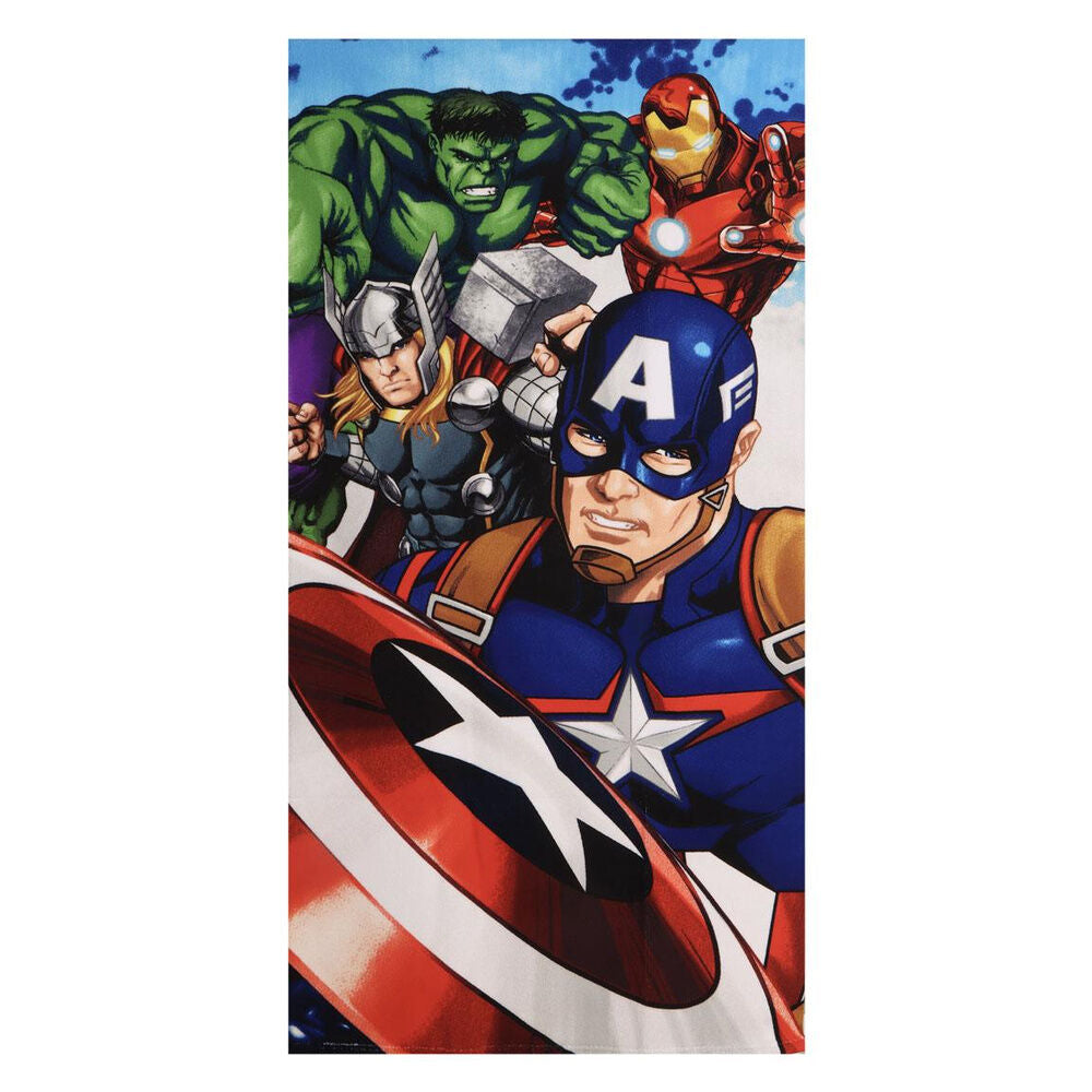 Toalla Vengadores Avengers Marvel microfibra Frikytopia