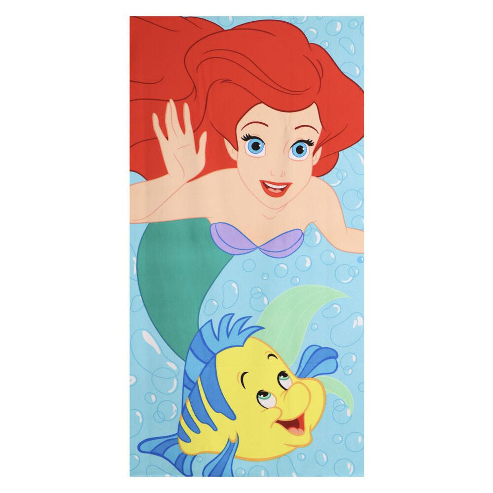 Toalla Ariel La Sirenita Disney microfibra Frikytopia