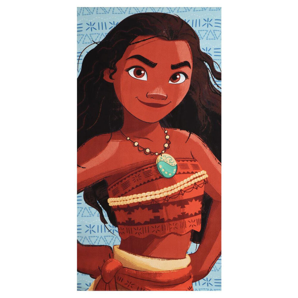 Toalla Vaiana Moana Disney microfibra Frikytopia