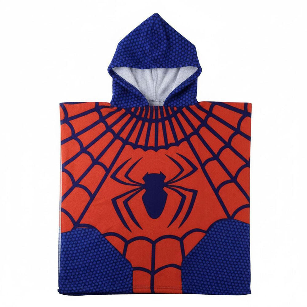 Poncho toalla Spiderman Marvel microfibra Frikytopia