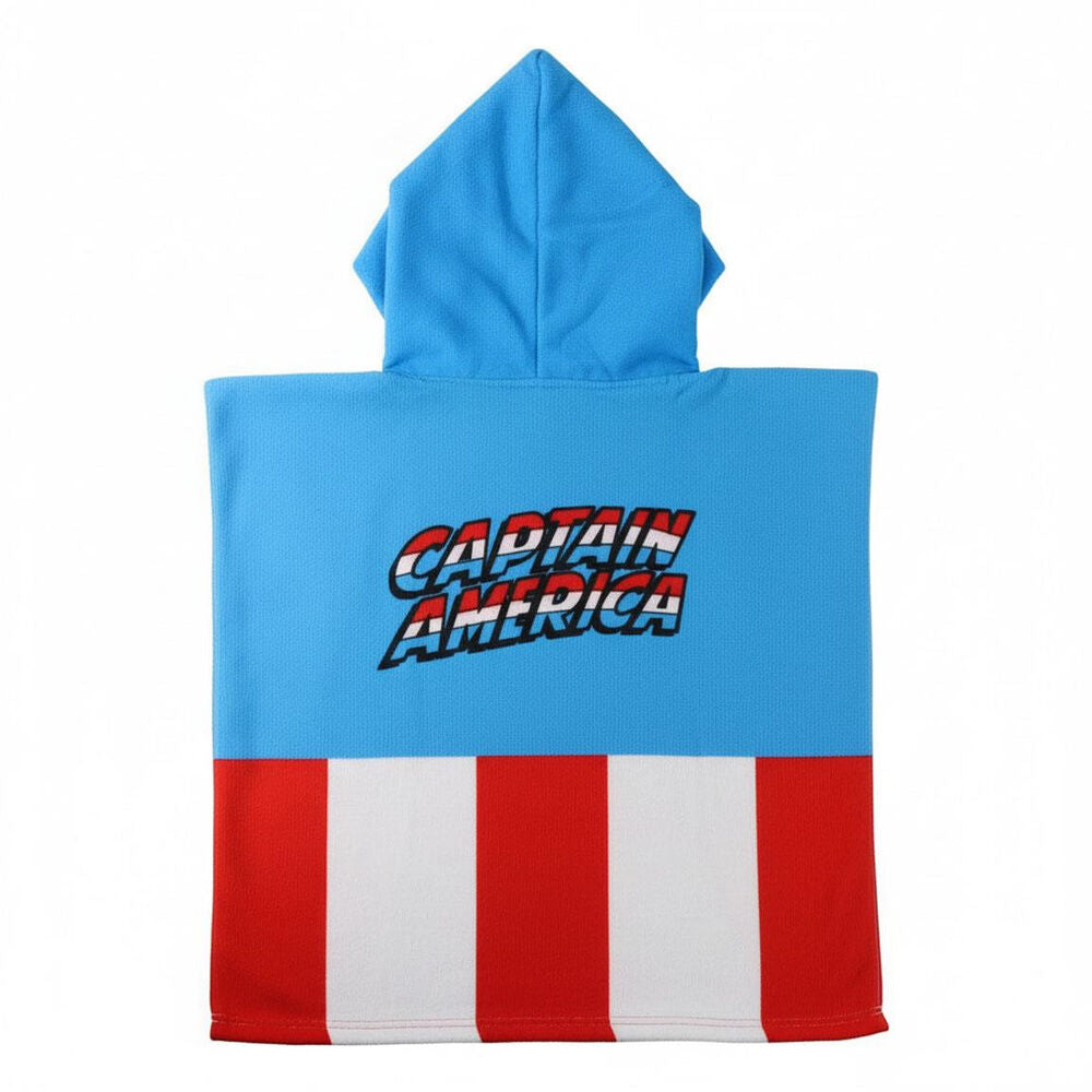 Poncho toalla Vengadores Avengers Marvel microfibra Frikytopia