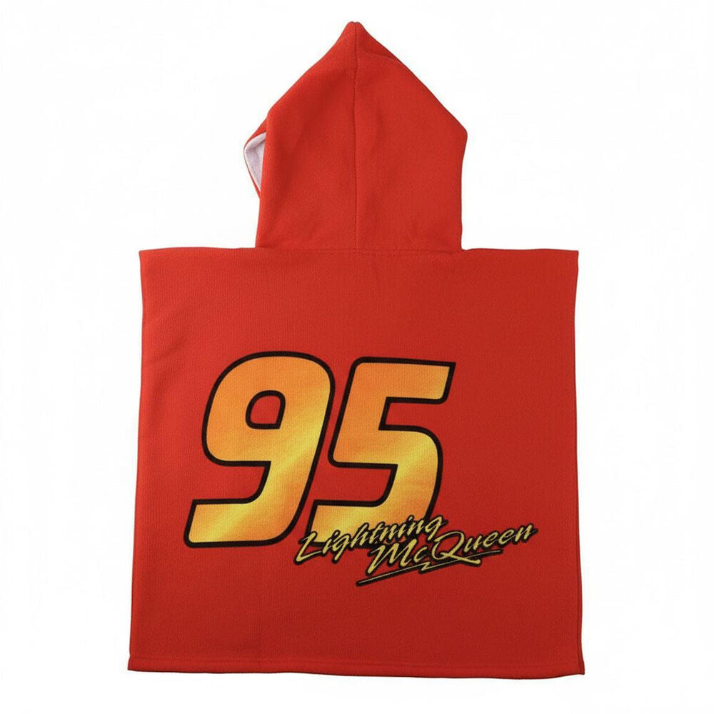 Poncho toalla Cars Disney microfibra Frikytopia