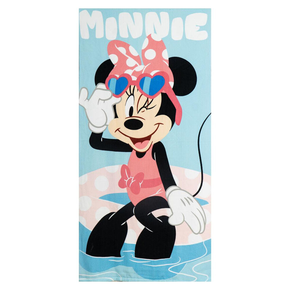 Set toalla + gafas natacion Minnie Disney Frikytopia
