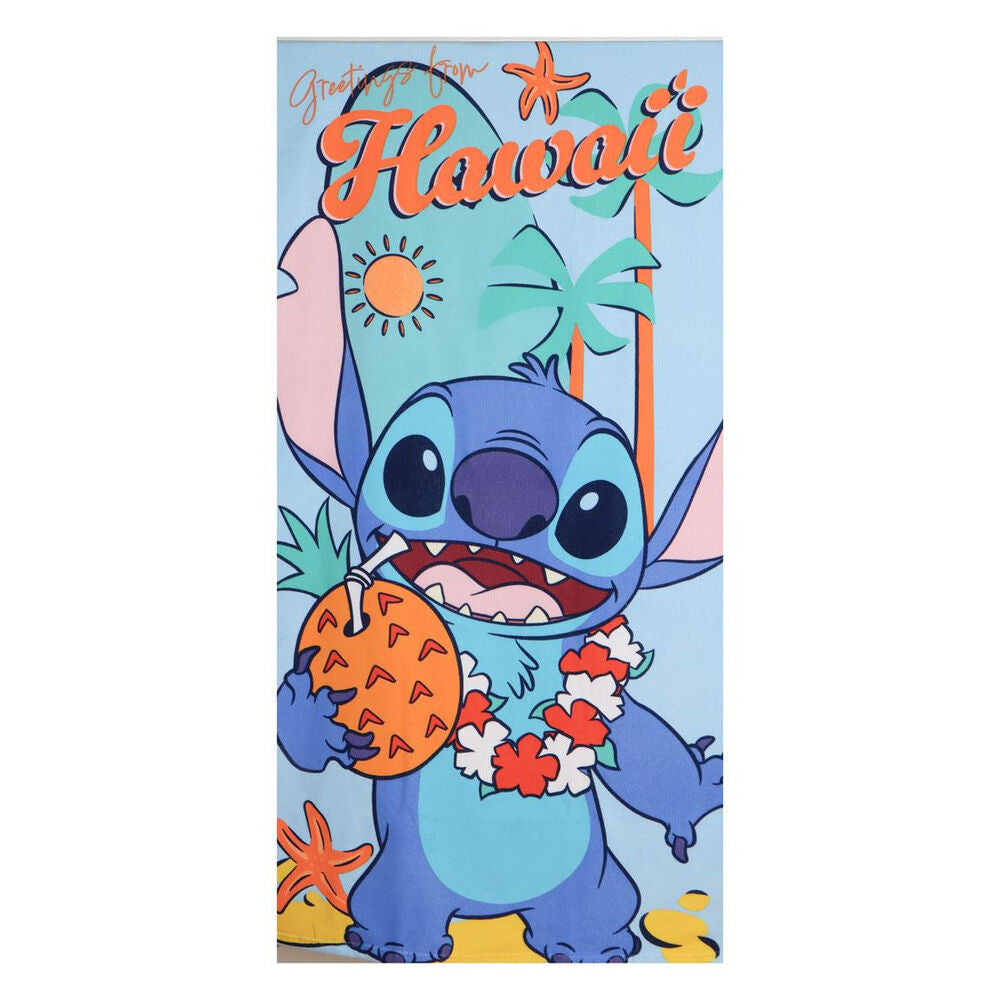 Set toalla + saco + gorra Stitch Disney