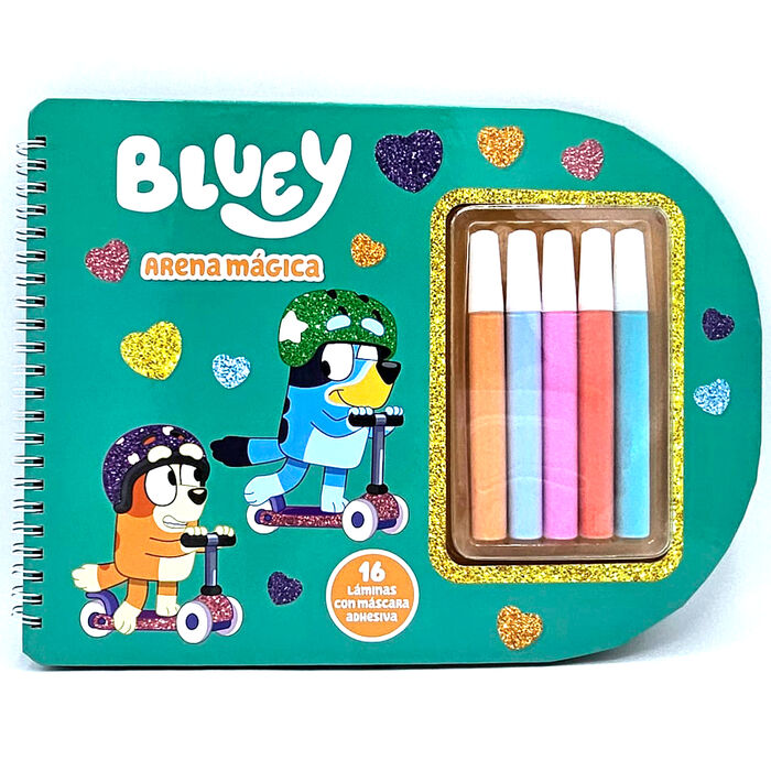 Libreta Arena Magica Bluey Frikytopia