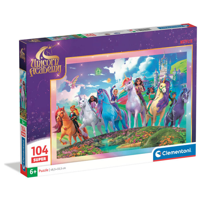 Puzzle Academia de Unicornios 104pzs Frikytopia