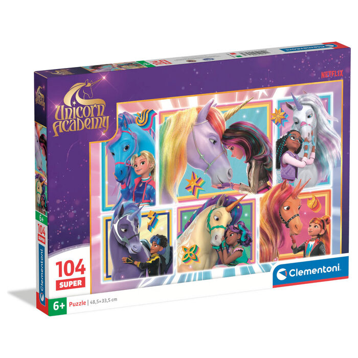 Puzzle Academia de Unicornios 104pzs Frikytopia