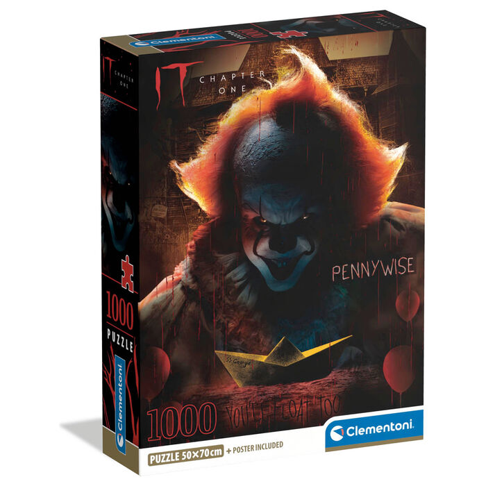 Puzzle Pennywise IT 1000pzs Frikytopia