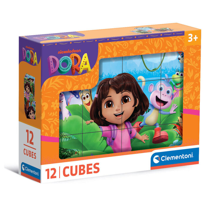 Puzzle cubo Dora la Exploradora 12pzs Frikytopia
