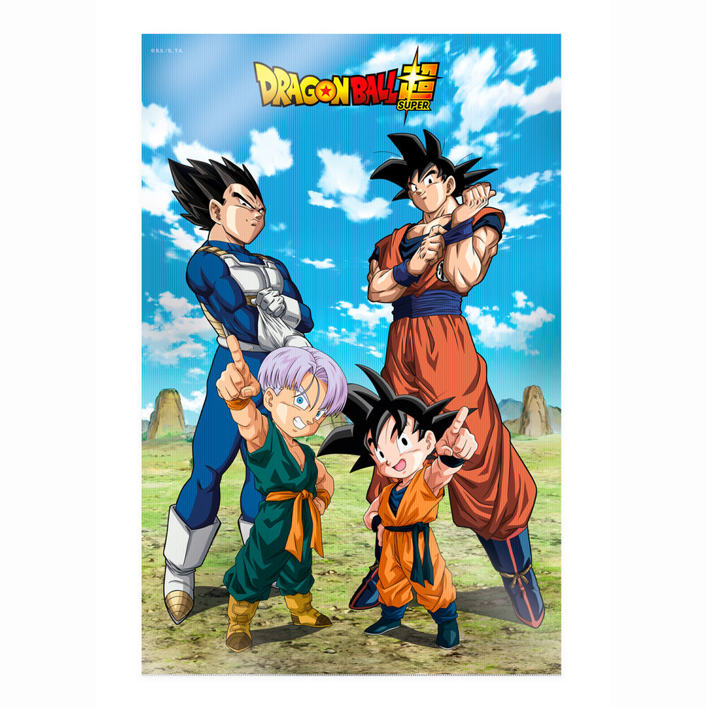 Póster 3D Batalla de Dioses Dragon Ball Super