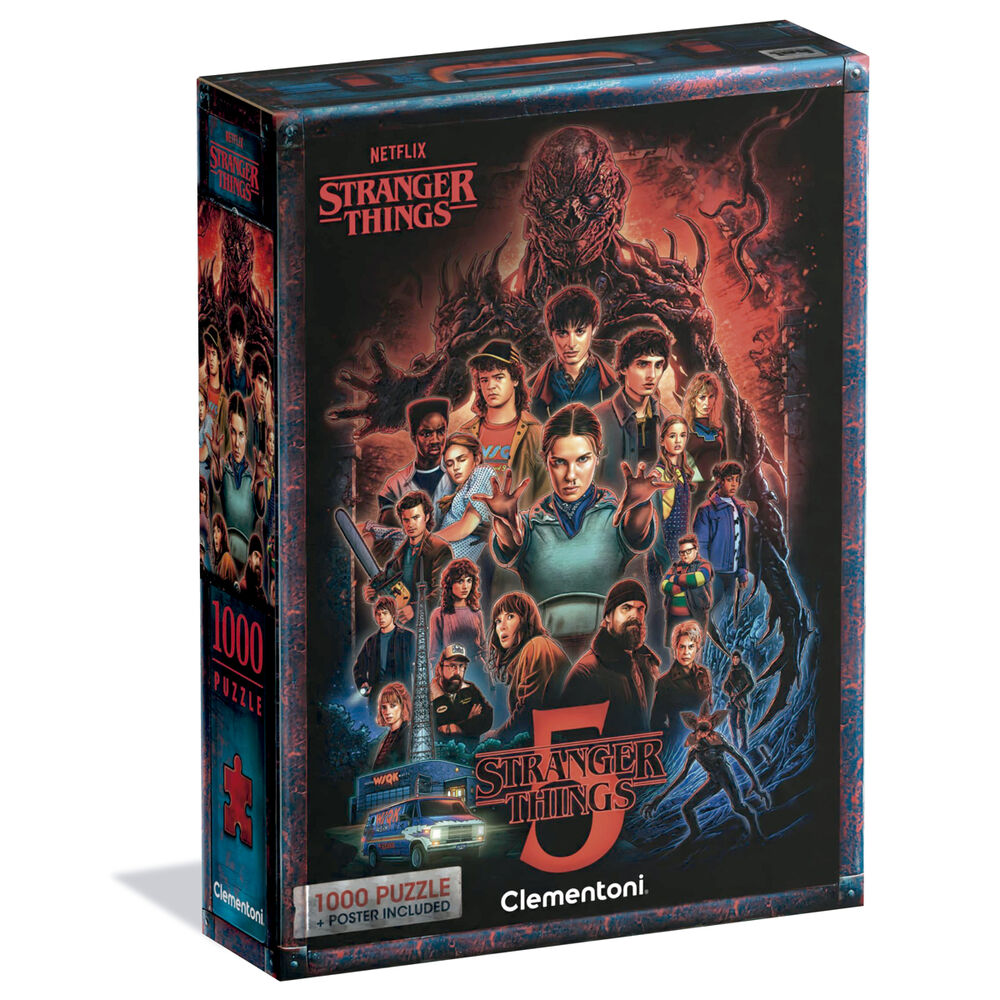 Puzzle Stranger Things 5 1000pzs Frikytopia