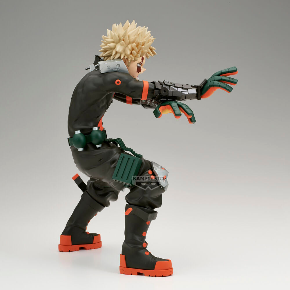 Figura banpresto my hero academia grandista - bakugo katsuki 22cm
