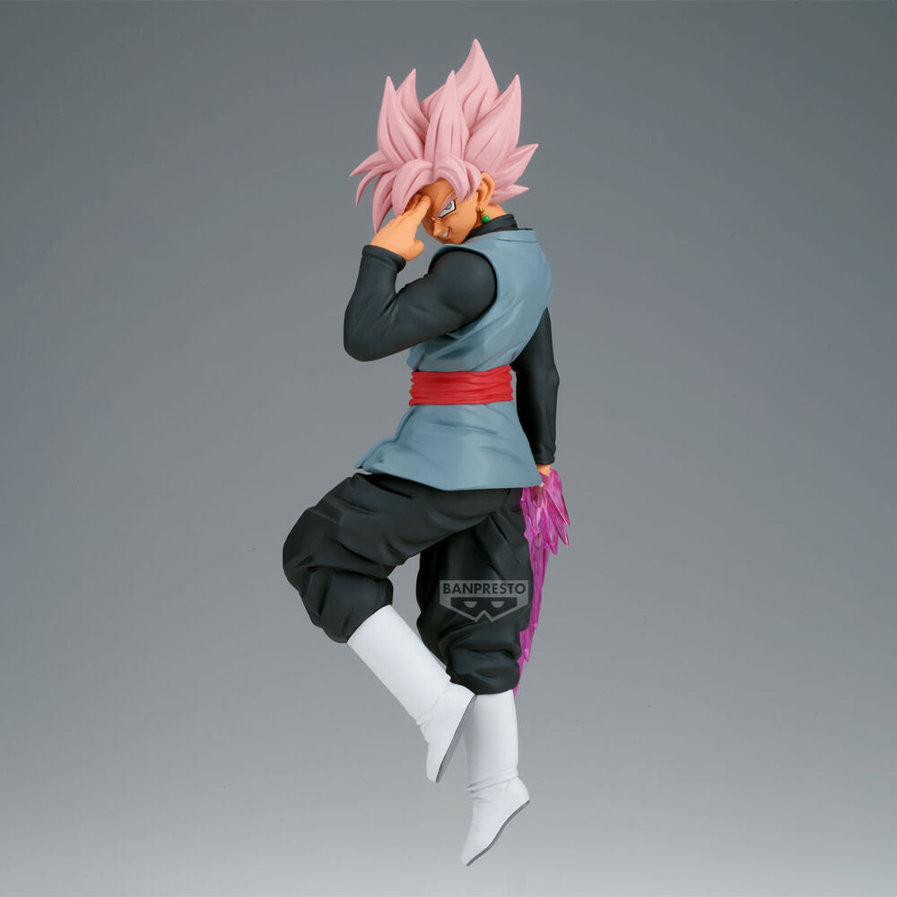 Figura banpresto dragon ball super match makers goku black - super saiyan rosé - (vs son goku)