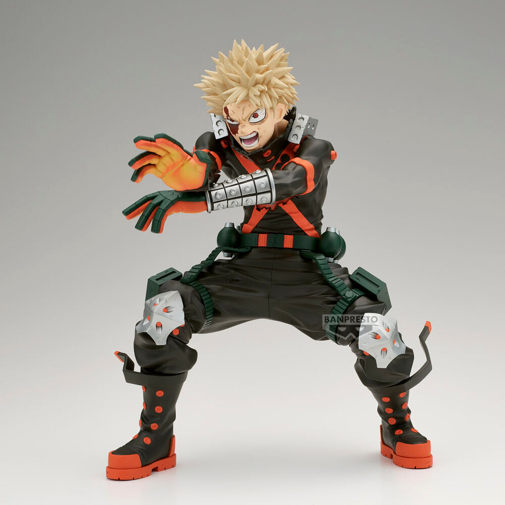 Figura banpresto my hero academia grandista - bakugo katsuki 22cm
