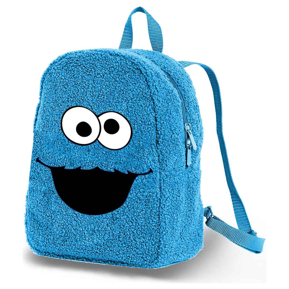 Mochila peluche Monstruo de las Galletas Barrio Sesamo 25cm Frikytopia