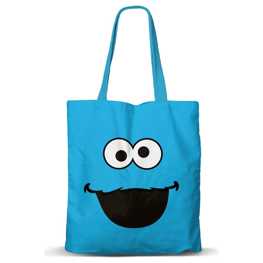 Bolsa Shopping Monstruo de las Galletas Barrio Sesamo Frikytopia