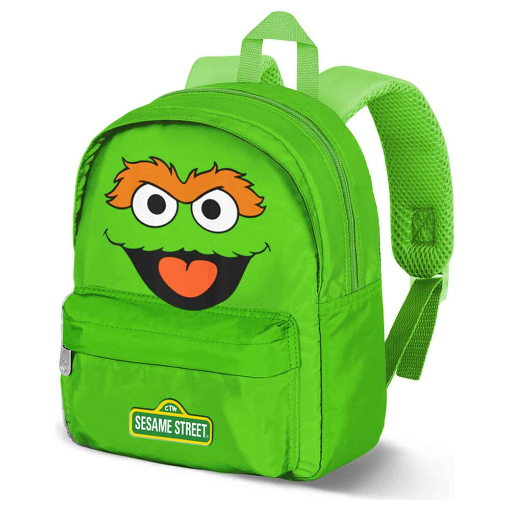 Mochila Oscar Barrio Sesamo 27cm Frikytopia