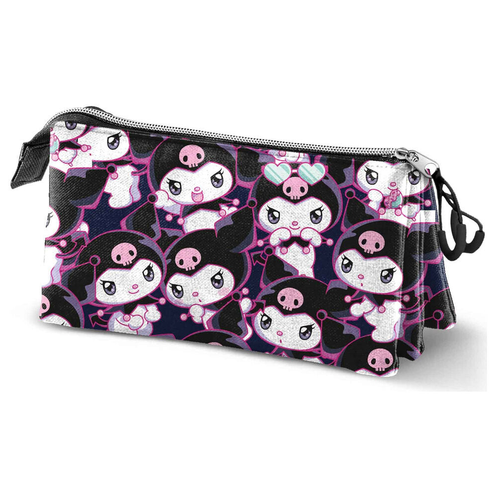 Portatodo Kuromi Hello Kitty triple Frikytopia