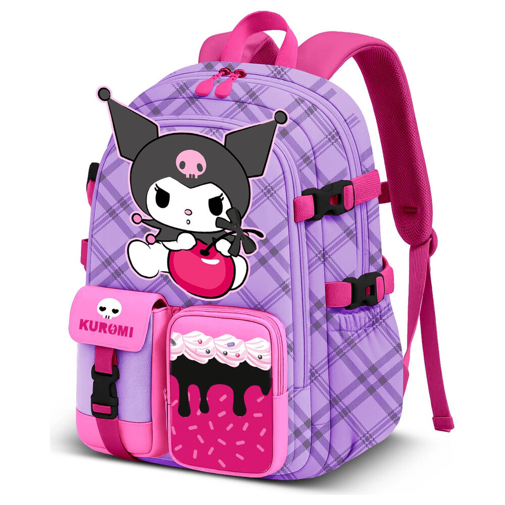 Mochila Kuromi Hello Kitty 40cm Frikytopia