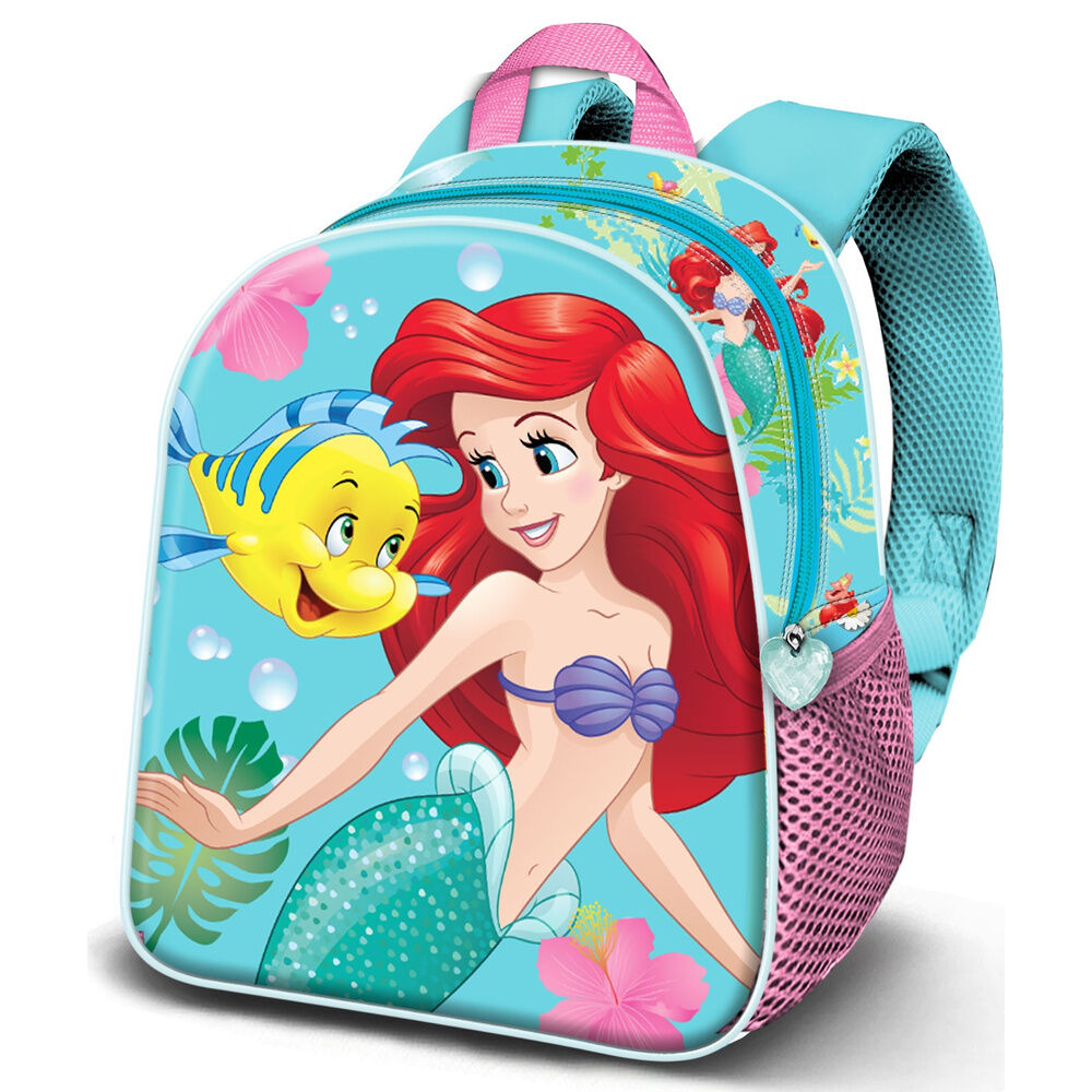 Mochila 3D Dive La Sirenita Disney 31cm Frikytopia