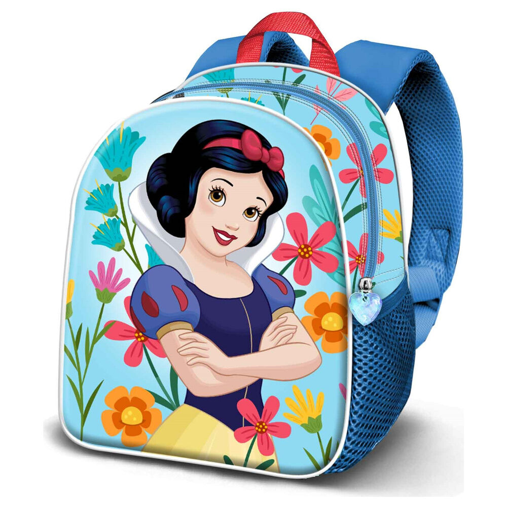 Mochila 3D Flowers Blancanieves Disney 31cm Frikytopia