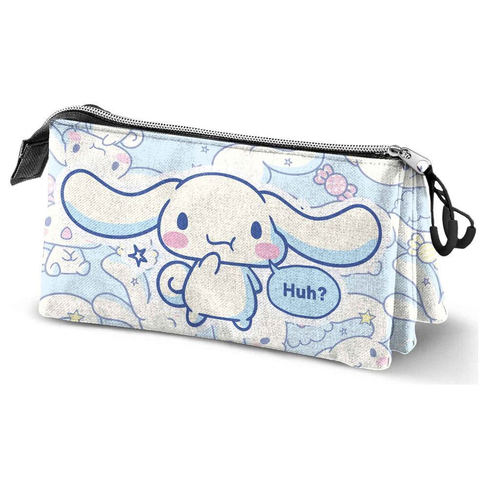 Portatodo Cinnamoroll Hello Kitty triple Frikytopia