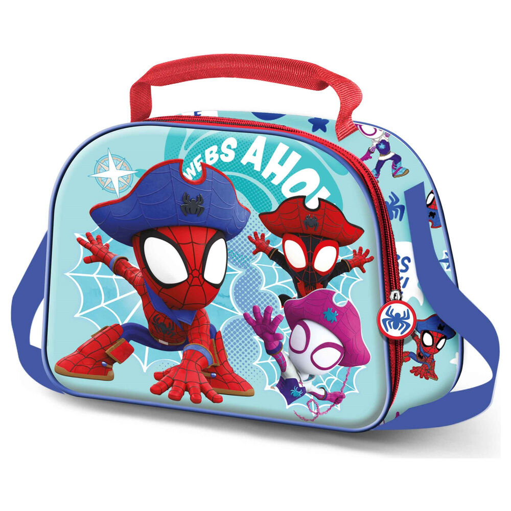 Bolsa portameriendas 3D Pirates Spidey Marvel Frikytopia