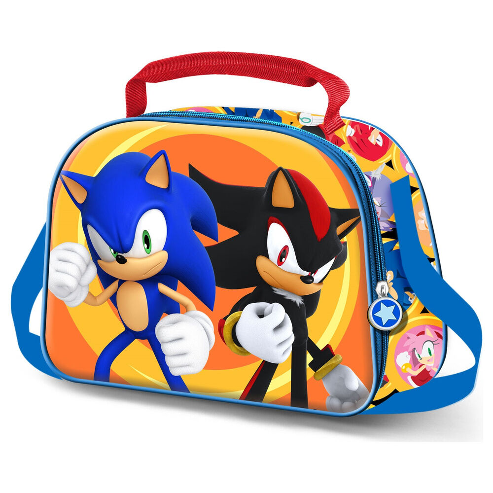Bolsa portameriendas 3D Shadow Sonic the Hedgehog Frikytopia