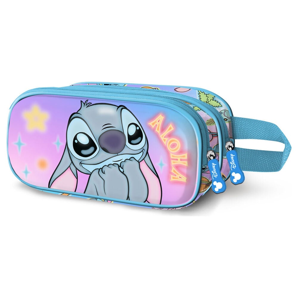 Lilo & Stitch Estuche doble 3D Mischievous