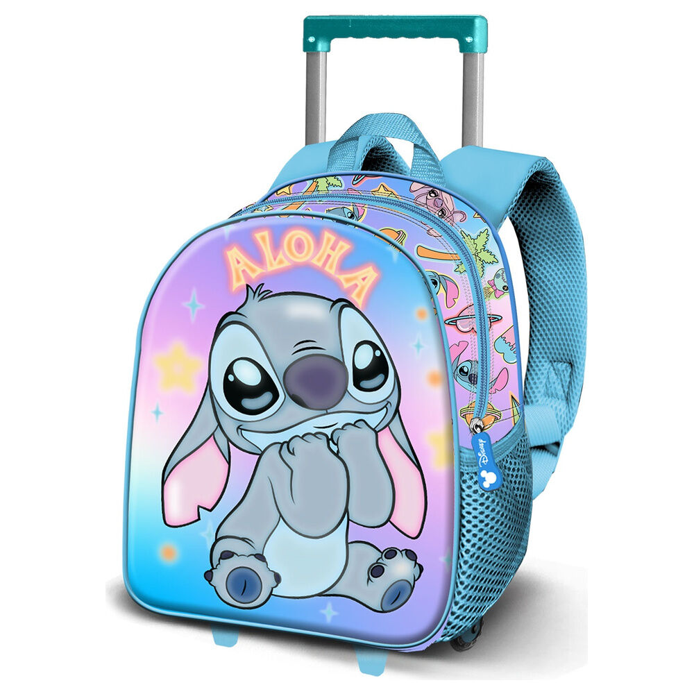 Trolley 3D Aloha Stitch Disney 31cm Frikytopia