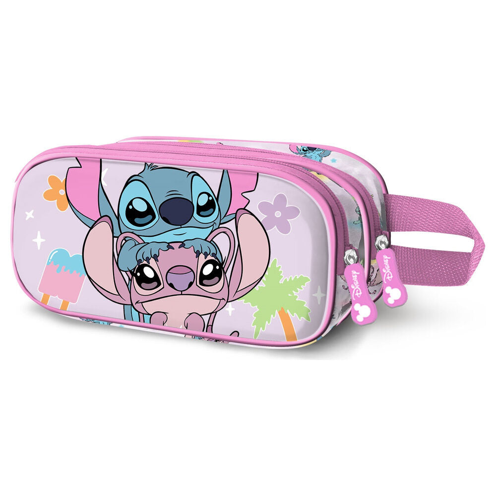 Portatodo 3D Couple Angel & Stitch Disney Frikytopia