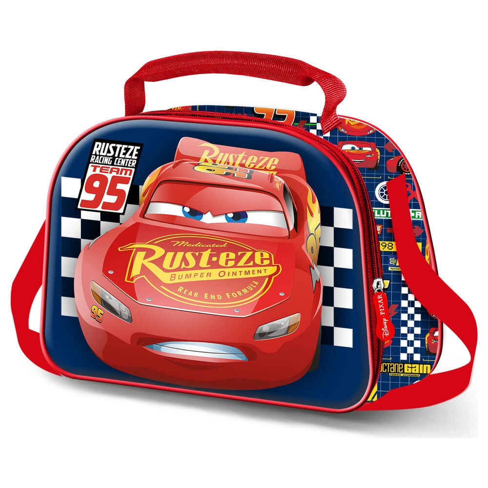 Bolsa portameriendas 3D Cups Cars Disney Frikytopia