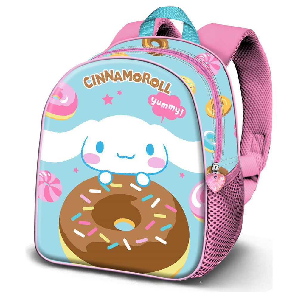 Mochila 3D Yummy Cinnamoroll Hello Kitty 31cm Frikytopia