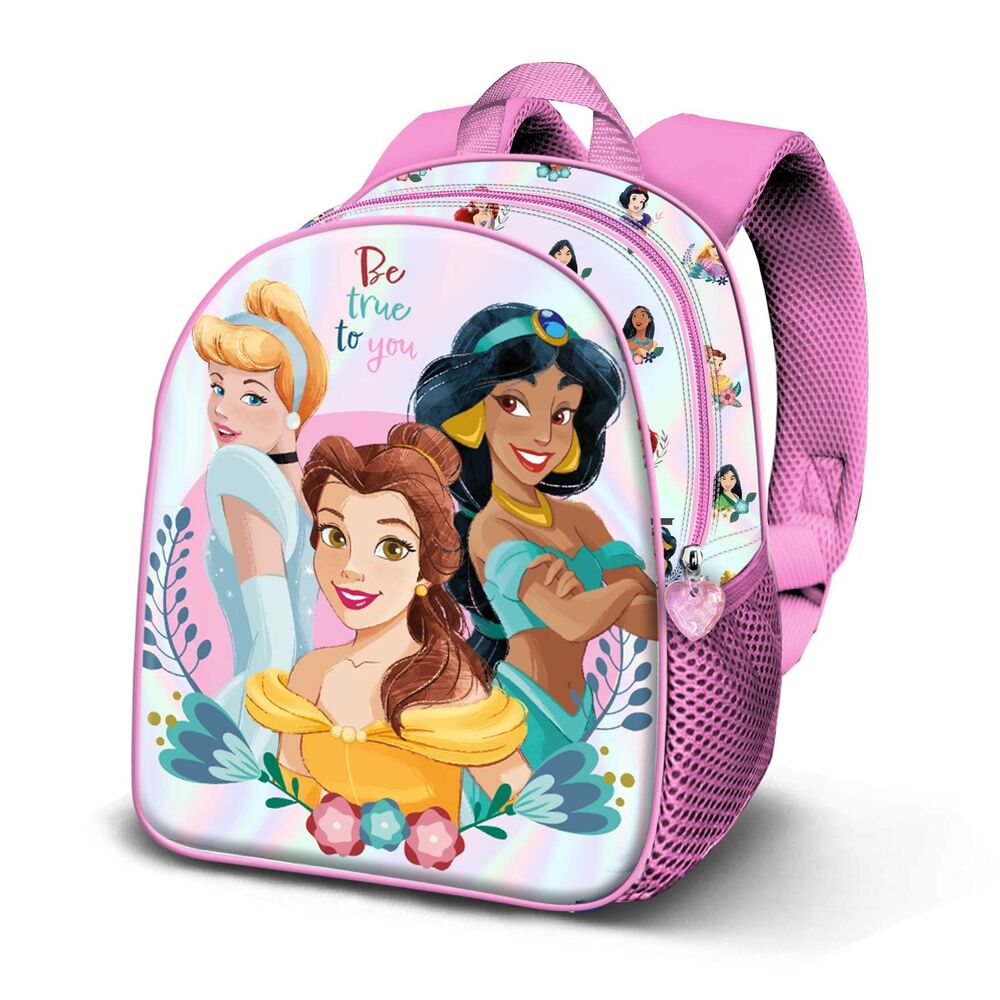 Mochila 3D Princesas Disney 31cm Frikytopia
