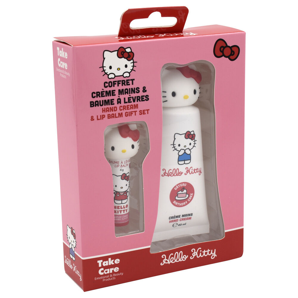 Crema manos + balsamo labial Hello Kitty Frikytopia