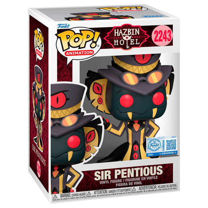 Figura POP Hazbin Hotel Sir Pentious Exclusive Frikytopia