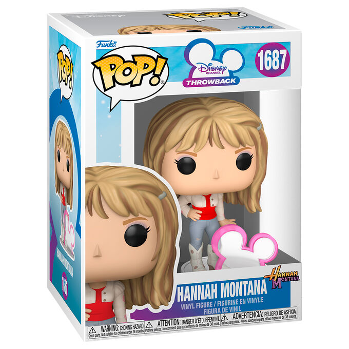 Disney Channel Retro Figura POP! Disney Vinyl HM - Hannah w/Disney Icon 9 cm