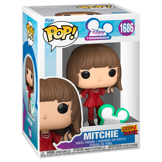 Disney Channel Retro Figura POP! Disney Vinyl CR - Mitchie w/Disney Icon 9 cm