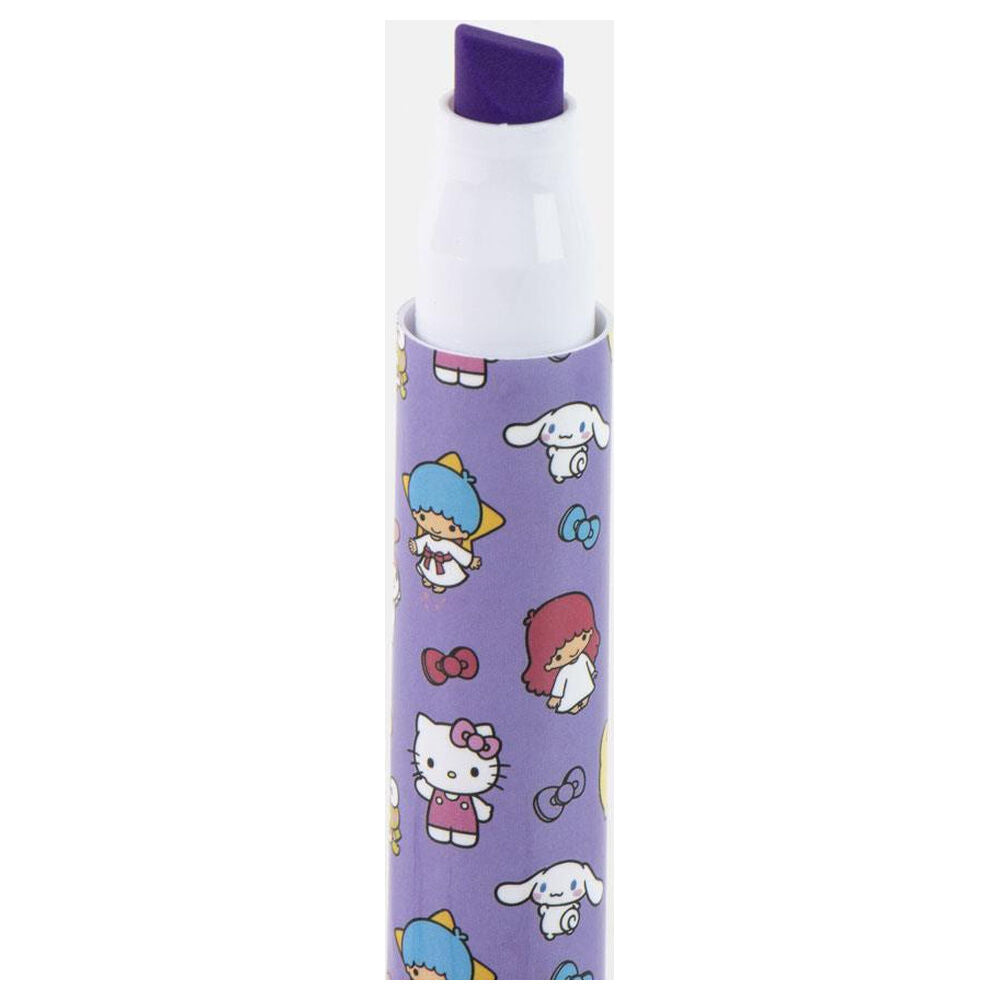 Sanrio Marcador Fluorescente Grande Expositor (12) Hello Kitty