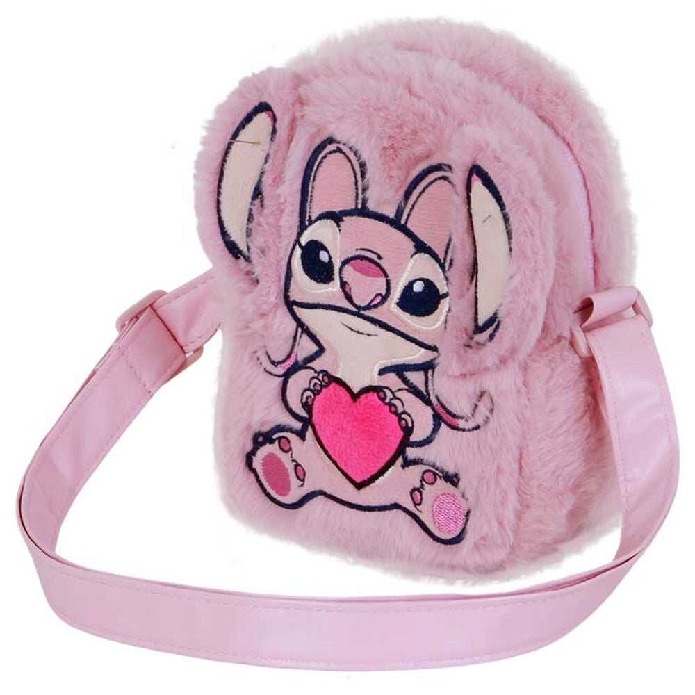 Bolso peluche Corazon Angel Stitch Disney Frikytopia