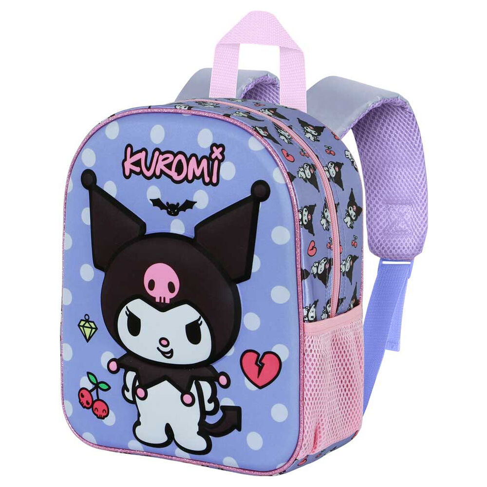 Mochila 3D Rebel Kuromi Hello Kitty and Friends 30cm Frikytopia