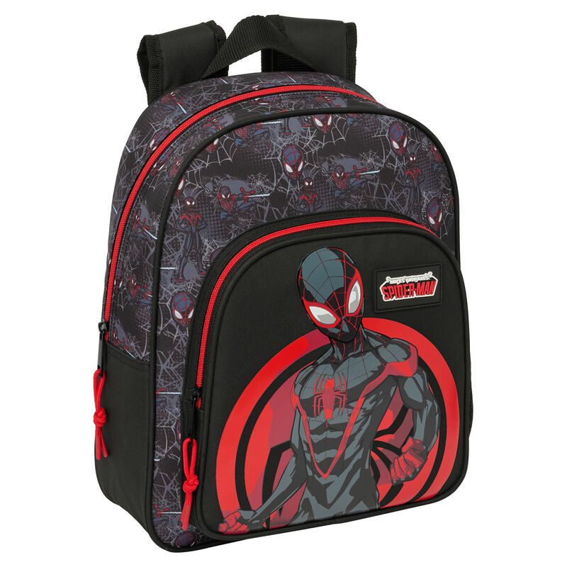 Mochila Miles Morales Spiderman Marvel 33cm adaptable Frikytopia